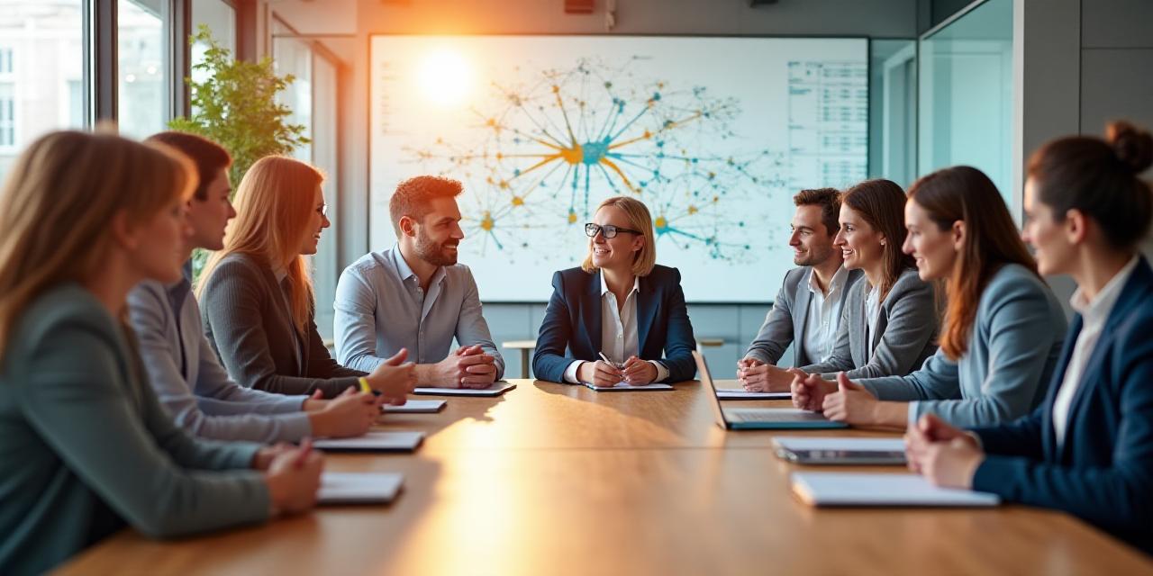 Il team di scienziati dei dati e consulenti a Roma